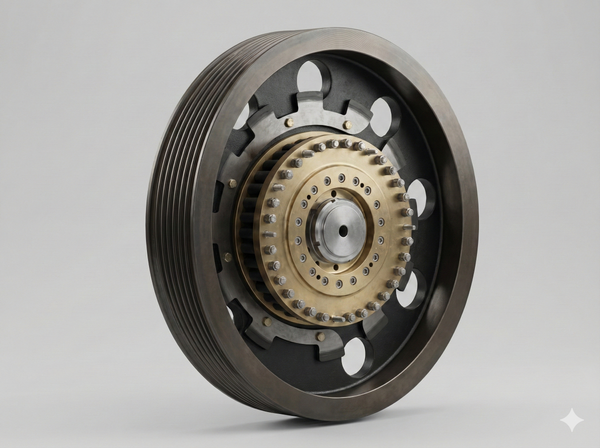 Riemenscheibe und Kupplung Lindner Komet