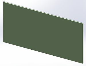 Schließblech 330x5x170