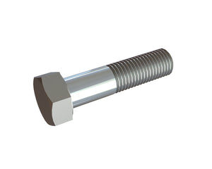 M16x85 Sechskantschraube mit Schaft 10.9 DIN 931/ISO 4014, Stahl blank